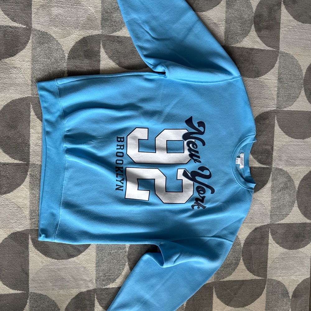 Refuge Sky Blue Graphic Sweatshirt